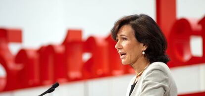 La presidenta de Banco Santander, Ana Patricia Bot&iacute;n.