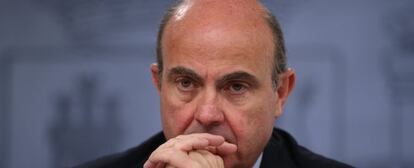 Luis de Guindos, ministro de Econom’a y Competitividad.