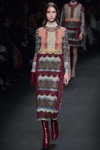 desfile valentino otoño invierno 2015 2016 paris fashion week