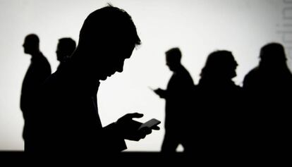 Ambiente durante la última edición del Mobile World Congress en Barcelona.