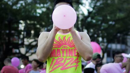 Celebración del orgullo gay, este año, en Singapur.