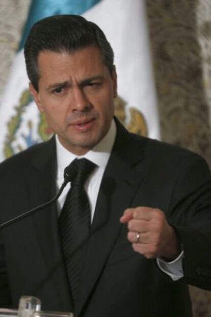 Mexican President Enrique Pe&ntilde;a Nieto.