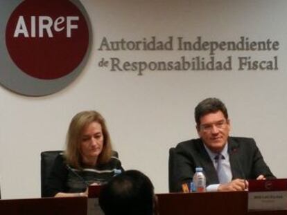 Presentación del informe del AIReF sobre Presupuestos de 2015.