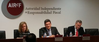 Presentación del informe del AIReF sobre Presupuestos de 2015.