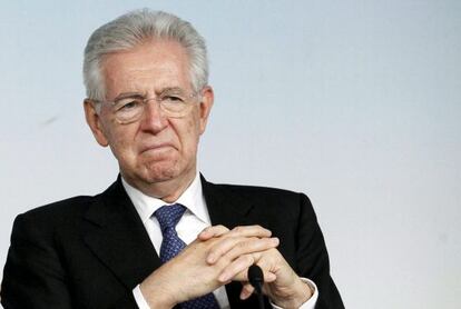 El primer ministro italiano, Mario Monti.
