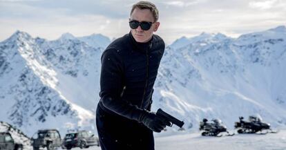 Daniel Craig, como James Bond en 'Spectre'.