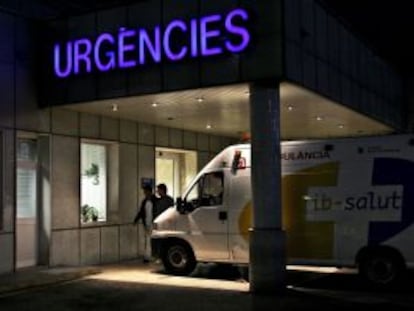 &Aacute;rea de urgencias del hospital de Son Dureta en Palma de Mallorca. 