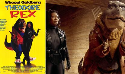 Whoopi Goldberg

En plena cresta de la ola tras el fenómeno Sister Act, Goldberg pensó que el mejor paso en su carrera sería acompañar a un dinosaurio policía modificado genéticamente en la futurista Dino Rex. Los Razzies no dejaron pasar de largo ese papel y la nominaron a peor actriz del año.