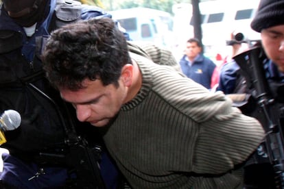 Arrestation d'Israël Vallarta à Mexico, le 9 décembre 2025.