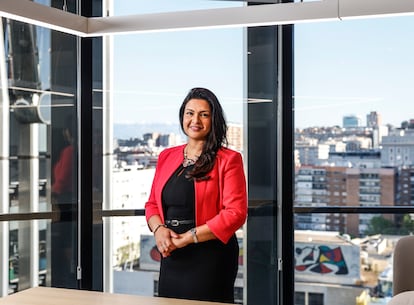Ritu Vohora, en las oficinas de T.Rowe Price en Madrid, el pasado jueves.