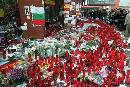 Homenaje a las víctimas del 11-M en al estación de Atocha