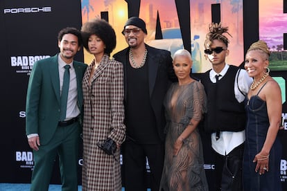 Will Smith, Jada Pinkett Smith, Jaden Smith, Adrienne Banfield-Norris