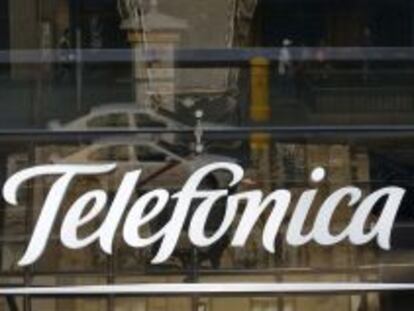 Logotipo de Telef&oacute;nica.