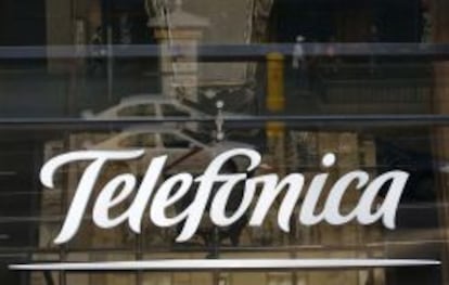 Logotipo de Telef&oacute;nica.