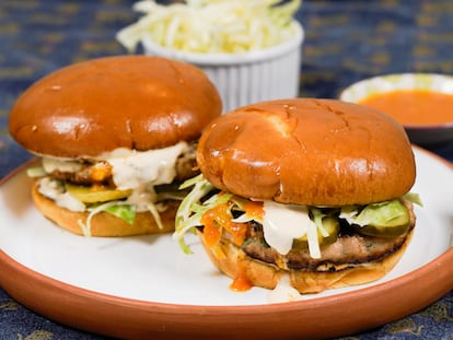La hamburguesa de pollo con alma de ‘dumpling’