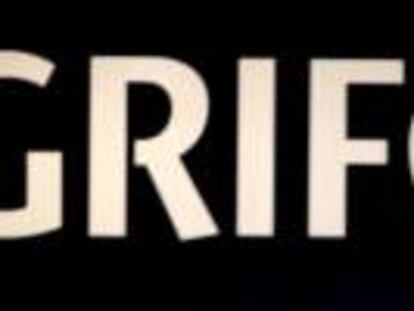 En la imagen, logo de la empresa farmacéutica española Grifols. EFE/archivo