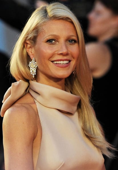 La actriz Gwyneth Paltrow, en el festival de cine de Venecia.