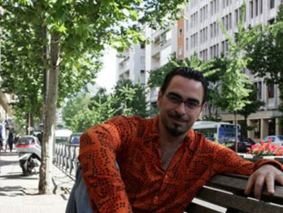 Federico Andahazi, ayer en Madrid.