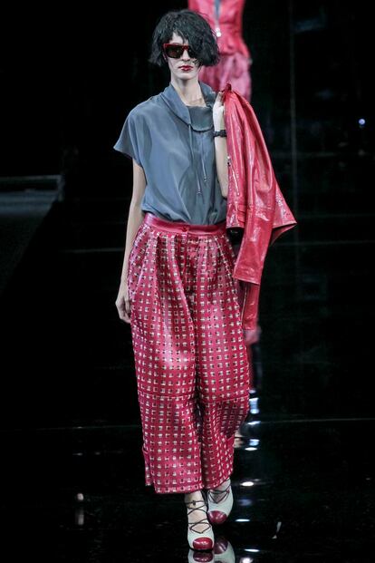 Emporio Armani desfile otono invierno 2015