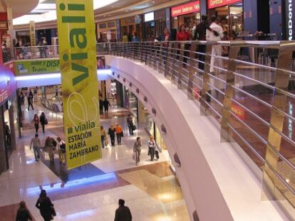 Centro comercial Vialia en Málaga.