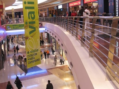 Centro comercial Vialia en Málaga.