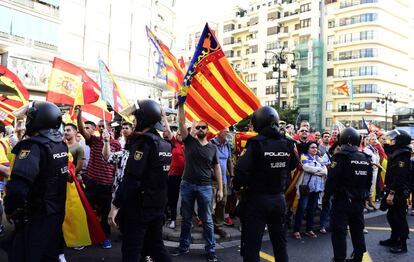 Concentraci&oacute;n de ultras el lunes en Valencia.