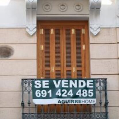 Una vivienda a la venta.