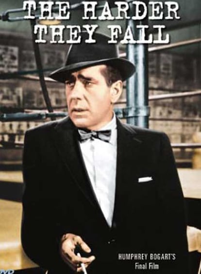 "Noque a 38 tipos del tirn". Una pelcula sobre el boxeo fue el ltimo trabajo de Bogart antes de morir en 1957.