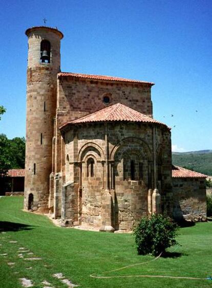 San Martín de Elines en Valderredible (Cantabria).