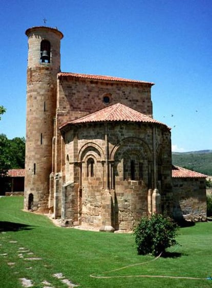 San Martín de Elines en Valderredible (Cantabria).