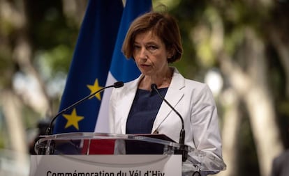 La ministra francesa de Defensa, Florence Parly