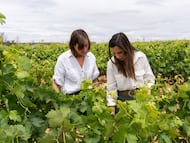 Beatriz y María Rodero, directora técnica y directora comercial, respectivamente de Bodegas Carmelo Rodero.