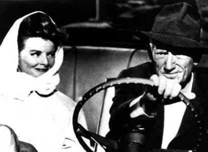 Katharine Hepburn y Spencer Tracy, en <i>Adivina quién viene esta noche.</i>