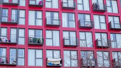 Promoción de viviendas de APROP Glòries, en Barcelona, destinadas a personas vulnerables.