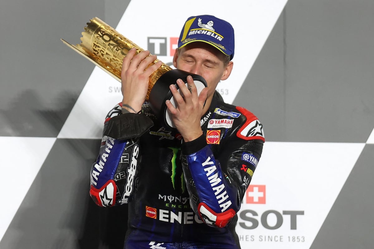 MotoGP: La liberación de Quartararo en el GP de Doha | Deportes | EL PAÍS
