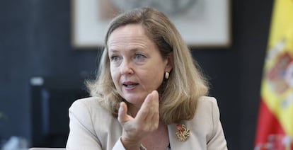 Nadia Calviño, vicepresidenta de Asuntos Económicos.