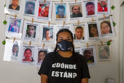 Angelica Orozco; Activista integrante de Fuerzas Unidas por Nuestros Desaparecidos en Nuevo León.