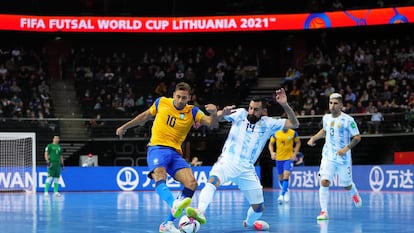 Brasil foi eliminado pela Argentina na semifinal da Copa do Mundo de futsal 2021.