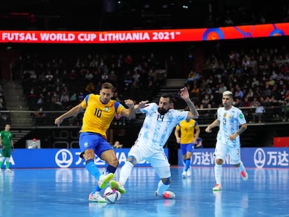 Brasil foi eliminado pela Argentina na semifinal da Copa do Mundo de futsal 2021.