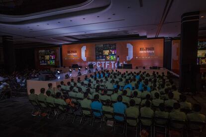 El escenario de 'El País con tu futuro' en Guadalajara.
 