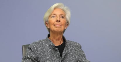 La presidenta del BCE, Christine Lagarde. 