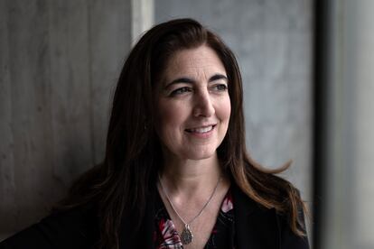 María Fernández, el 7 de febrero en Barcelona.