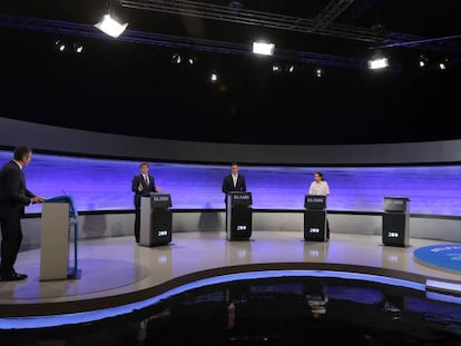 Debate electoral en la precampa&ntilde;a de las elecciones legislativas del 20-D organizado por el diario EL PA&Iacute;S