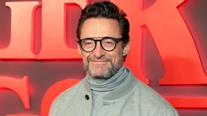 El actor Hugh Jackman, en el estreno de 'Stranger Things: The First Shadow', en el Phoenix Theatre de Londres, el 14 de diciembre de 2023.