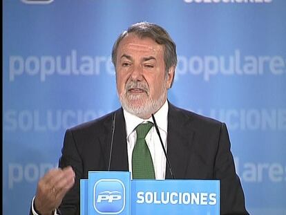 Mayor Oreja. "No hay que emborracharse de euforia".