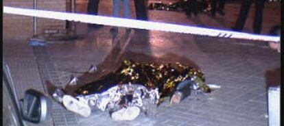 Los cadáveres de los hermanos gemelos, asesinados en 2004.