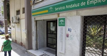 Oficina del Servicio Andaluz de Empleo (SAE) en Málaga
