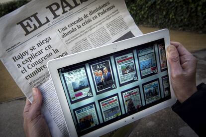 Periódico impreso o digital, dos formatos de acceder a la información.
