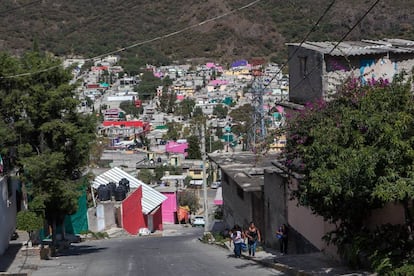 Los bordos, uno de los barrios m&aacute;s peligrosos de Ecatepec.