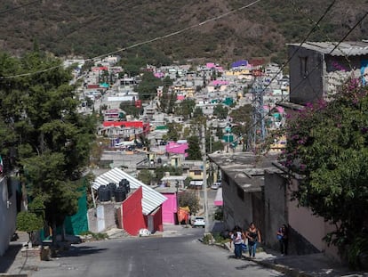 Los bordos, uno de los barrios más peligrosos de Ecatepec.